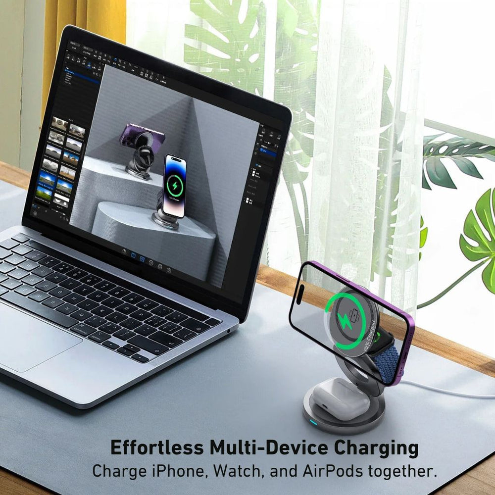 3 in 1 Foldable Charger for Apple