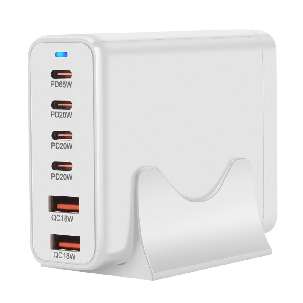 155W GaN 6-Port USB-C Charger