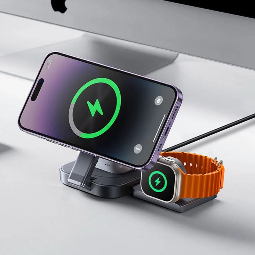 3 in 1 Foldable Charger for Apple