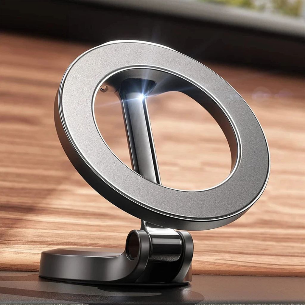 Magnetic Car Phone Holder with Rotation & Fold