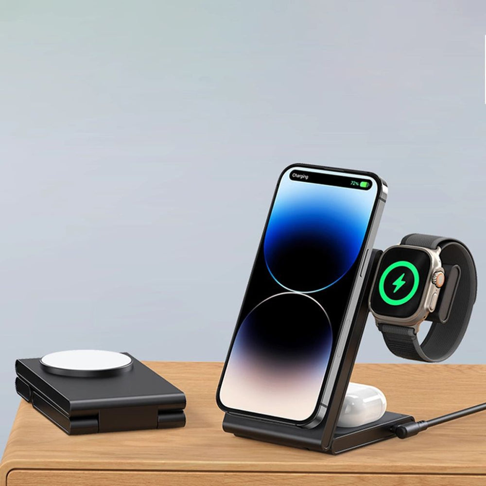 3 in 1 Foldable Charger for Apple