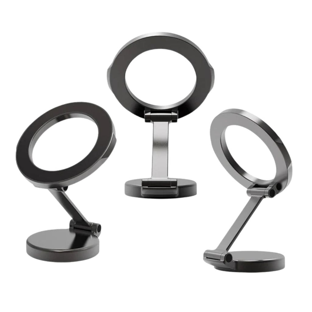 Magnetic Car Phone Holder with Rotation &amp; Fold