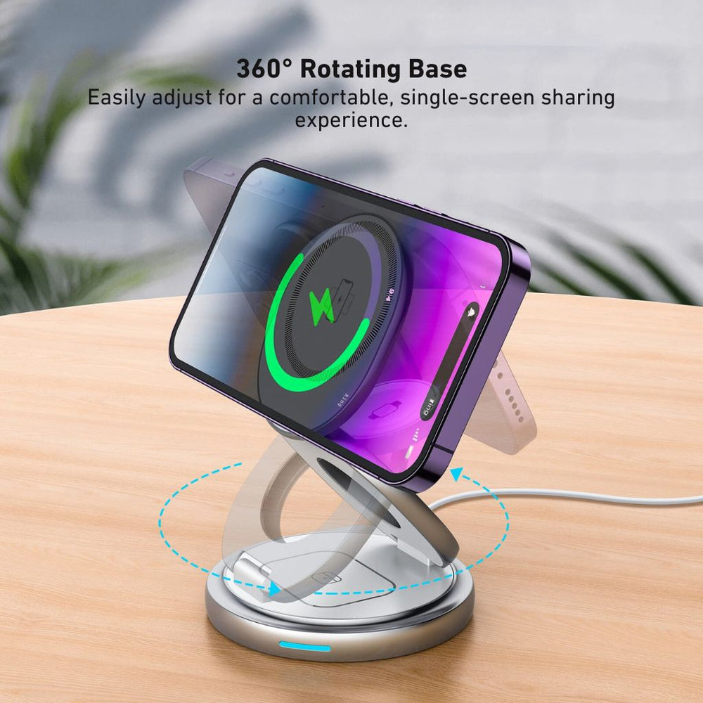 3 in 1 Foldable Charger for Apple