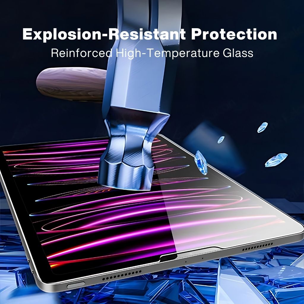 Tempered Glass Screen Protector for iPad