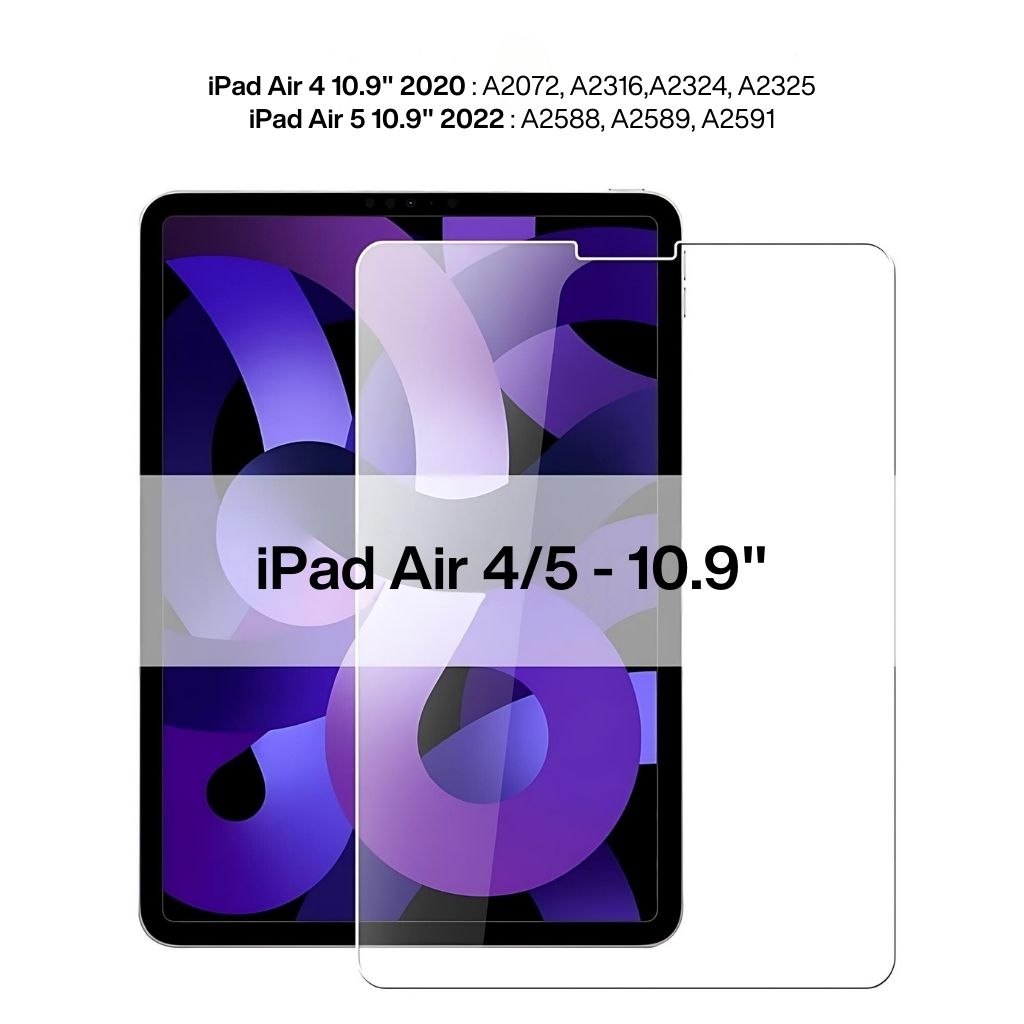 Tempered Glass Screen Protector for iPad