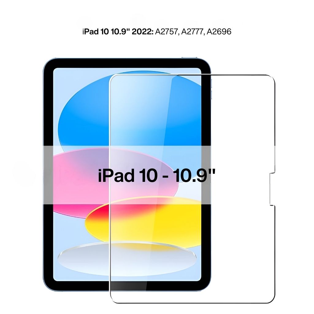 Tempered Glass Screen Protector for iPad