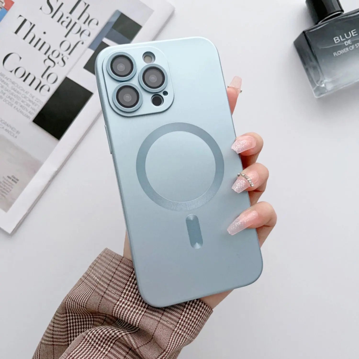 Magnetic Silicone Case for iPhone